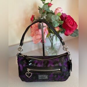 Coach Poppy Daisy Ocelot Crossbody